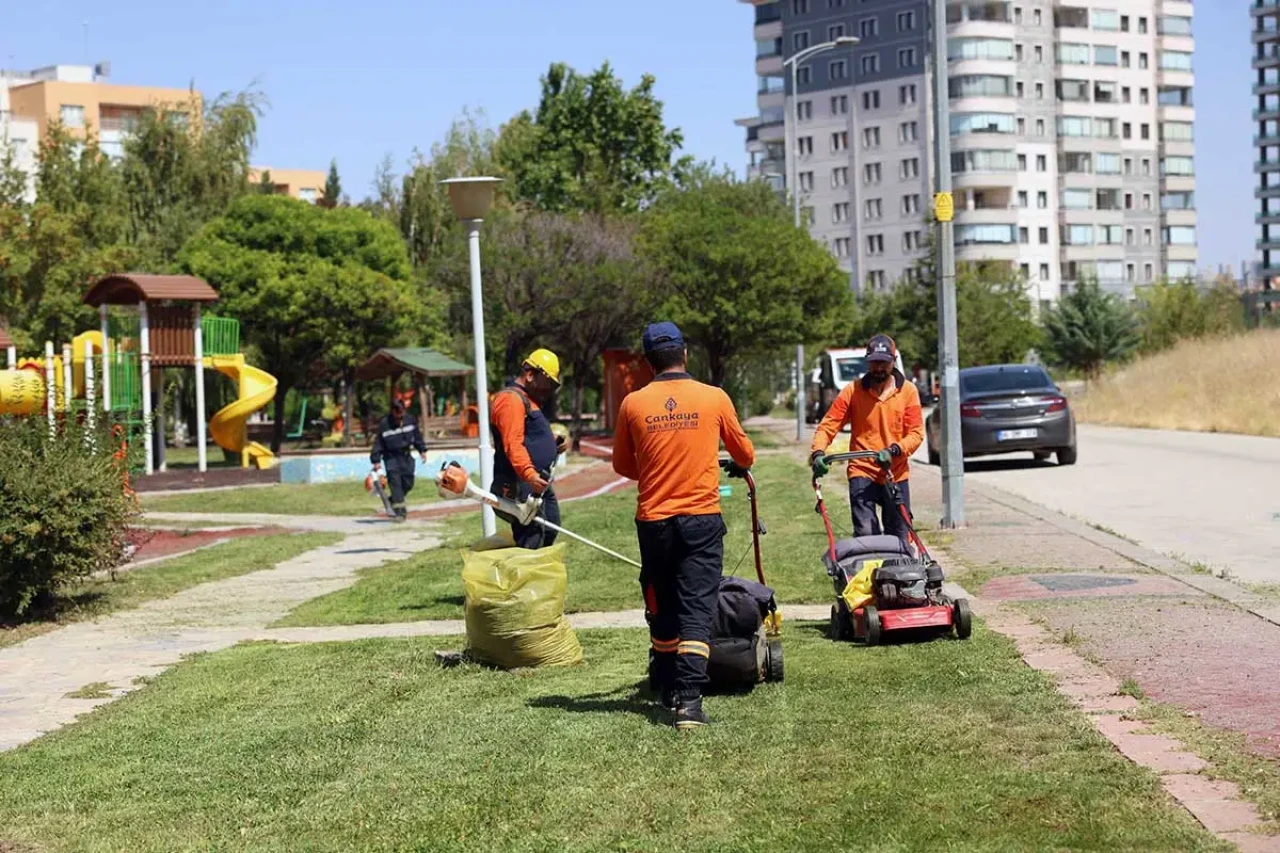 Çankaya’da parklar yenilendi! 8 noktada kapsamlı bakım yapıldı