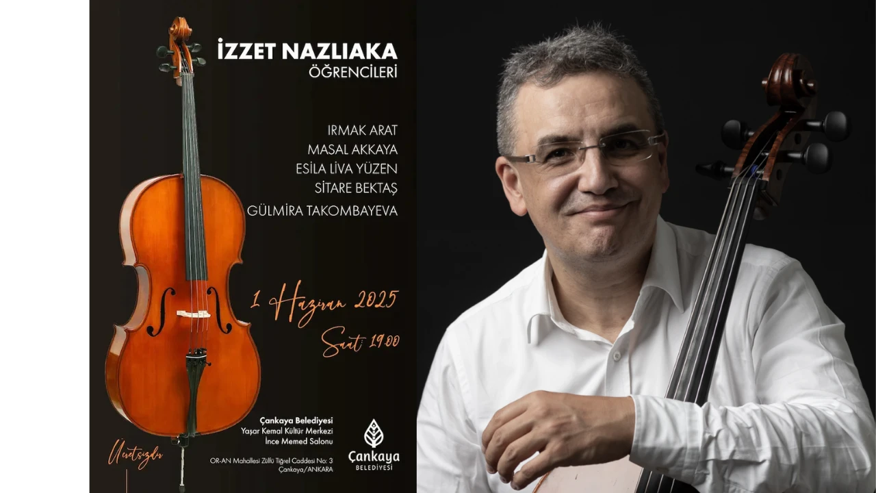 Çankaya’da Klasik Müzik Rüzgârı: İzzet Nazlıaka’nın Öğrencileri Sahneye Çıkıyor