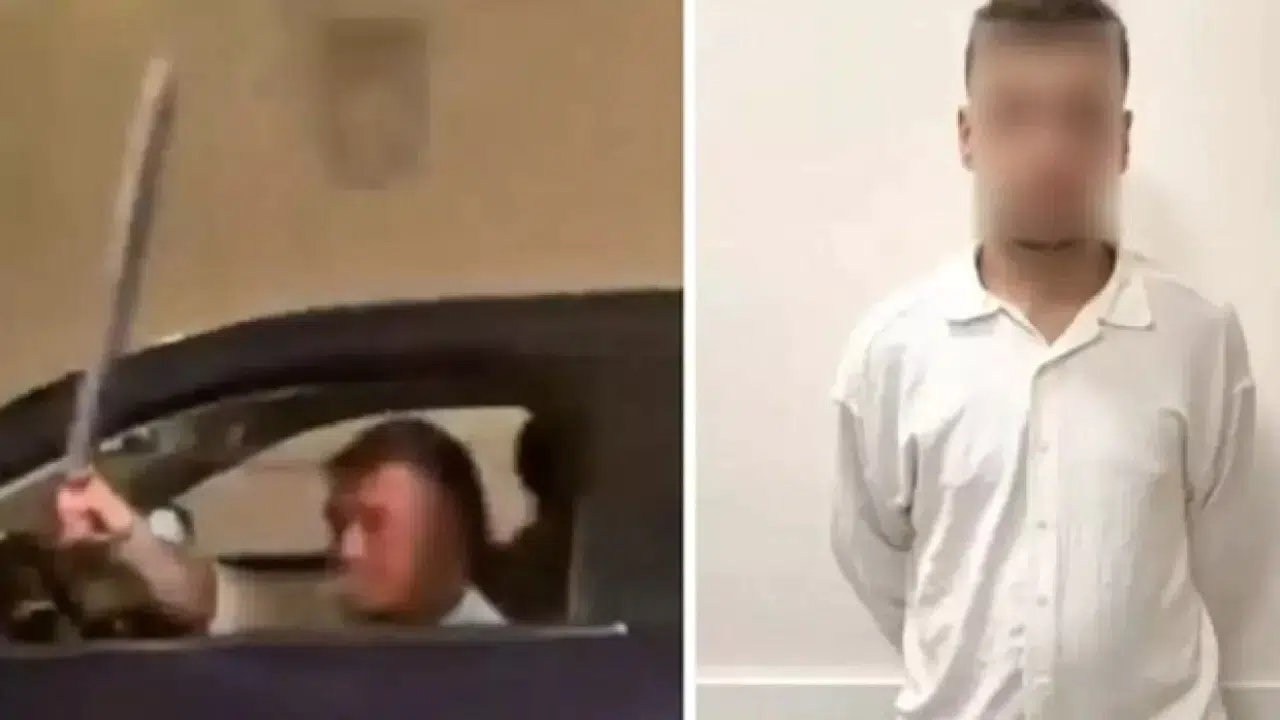 Trafikte Tehditler Savuran Şahıs Yakalandı: Döner Bıçakla Tehdit Etti