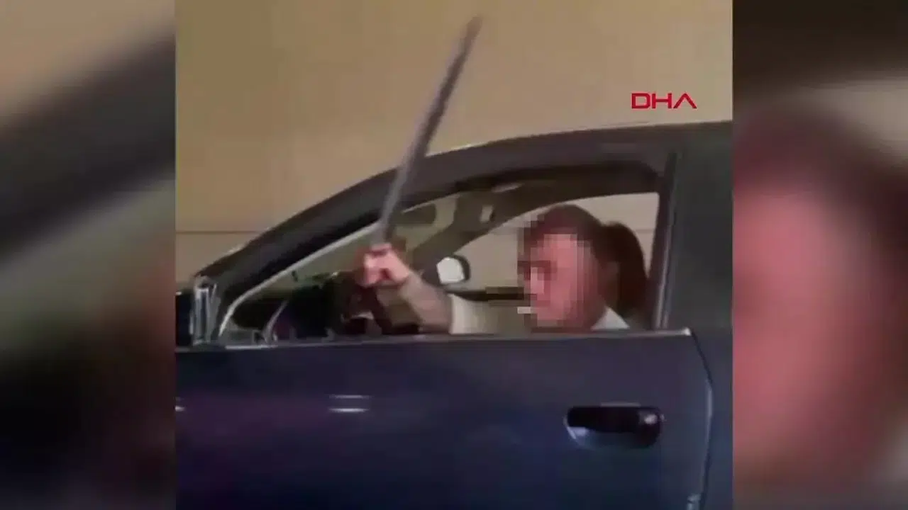 Ankara'da Korku Dolu Anlar: Trafik Magandasından Kılıçlı Saldırı