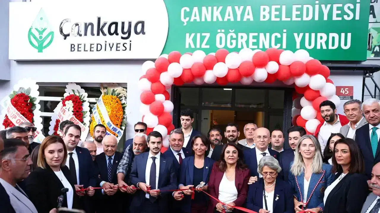 Çankaya Belediyesi’nden tarafından 100 Yataklı Kız Öğrenci Yurdu Açıldı