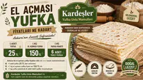 Ankara Yufka Ekmek Nereden Alınır? +90 537 412 01 18 Günlük Üretim ve Toptan Sipariş