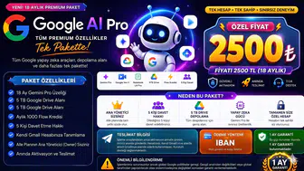 Google AI Pro 18 Ay Paketi ile Yapay Zekânın Gücünü Keşfedin