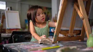 Ankara Keçiören’de Çocuklar Sanatla Teknolojiyi Buluşturuyor