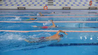 Sincan Atatürk Yüzme Havuzu ve Spor Kompleksi Yoğun İlgi Görüyor