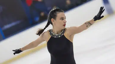 Uluslararası Artistik Buz Pateni Turnuvası, Ümitköy Buz Sporları Salonu'nda başladı