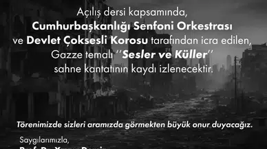 Ankara Bilim Üniversitesi yeni akademik yıla anlamlı bir etkinlikle başlıyor