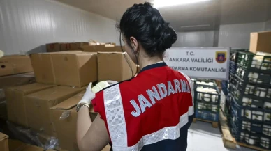 Ankara’da 12 milyon liralık sahte gıda operasyonu