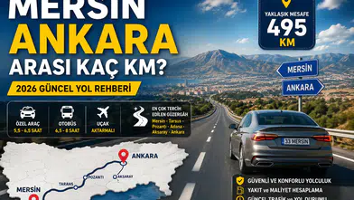 Mersin Ankara Arası Kaç KM? 2026 Güncel Yol Rehberi
