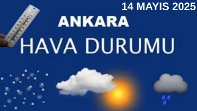 Ankara’da Bugün Hava Nasıl? 14 Mayıs Ankara Hava Durumu Bilgisi