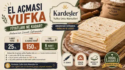 Ankara Yaş Yufka Nereden Alınır? +90 537 412 01 18 - Taze Yufka Ankara'da Nereden Alınır?