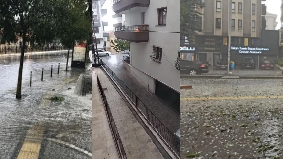 Ankara'da Dolu Yağısı Son Dakika