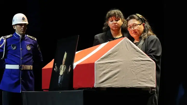 Muazzez Abacı için AKM'de tören — Cenazesi Ankara'ya gönderildi