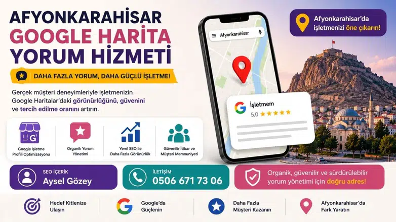 Afyonkarahisar Harita Yorum Hizmeti Kimden Alınır?  0506 671 73 06