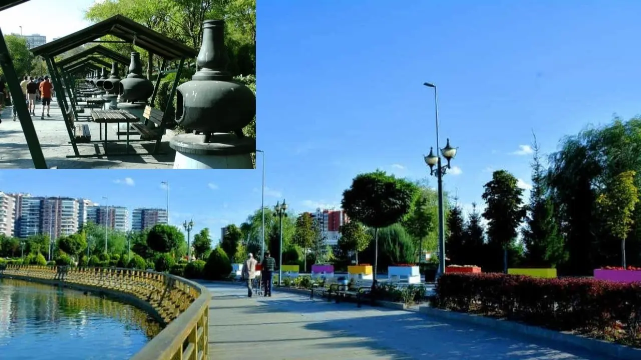 Göksu Parkında Piknik ve Yürüyüş Alanı